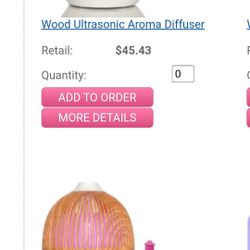 Wood Ultrasonic Aroma Diffuser 
