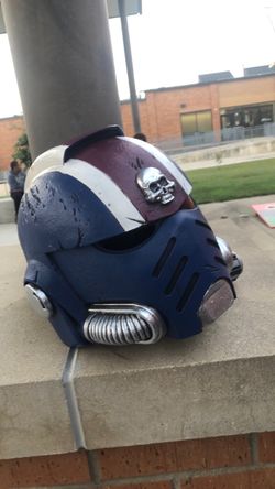 Space marine helmet