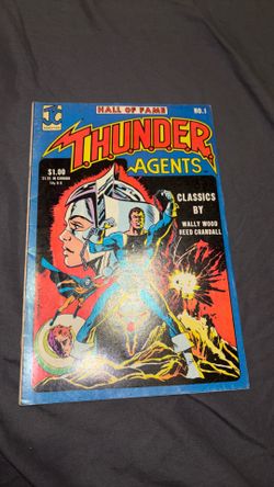 This is a copy of T.H.U.N.D.E.R. Agents #1 published by JC Productions in May 1983.