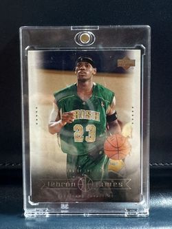 2003 Upper Deck #6 Head of the Class Lebron James Rookie Card