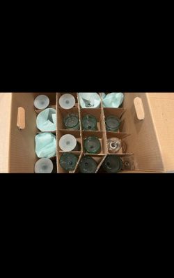 Hand Blown Mexican Frosted Glass Cups