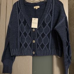 Drop Shoulder Cardigan 