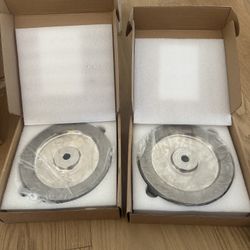 2 Brand New 8 Inch cbn Grinding Wheels For Lathe Tools Etc 180 And 600 Grit 