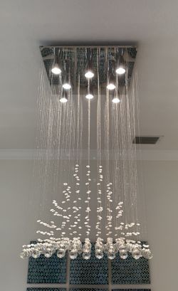 Crystal chandelier