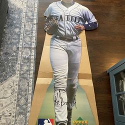1996 Ken Griffey Jr Life-Sized Cardboard Cut Out Stand-Up - Upper Deck 