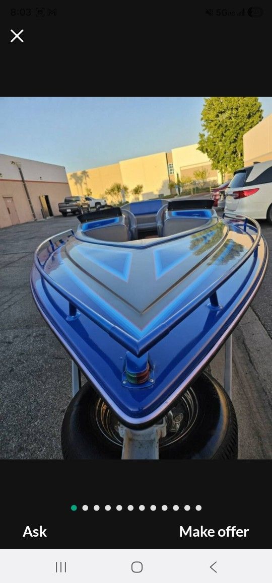 1990 Commander Boat Open Bow 21 Ft