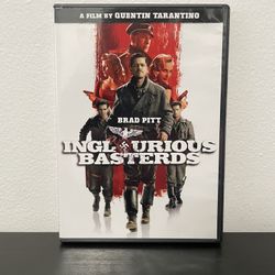 Inglourious Basterds DVD Movie Quentin Tarantino Brad Pitt WWII 2009