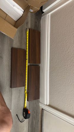 Set of 3 13.5inch floating shelves