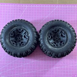 RC Tires Traxxas Sledgehammer 2.8" stampede Vxl Wheels 12mm hex 6792 black