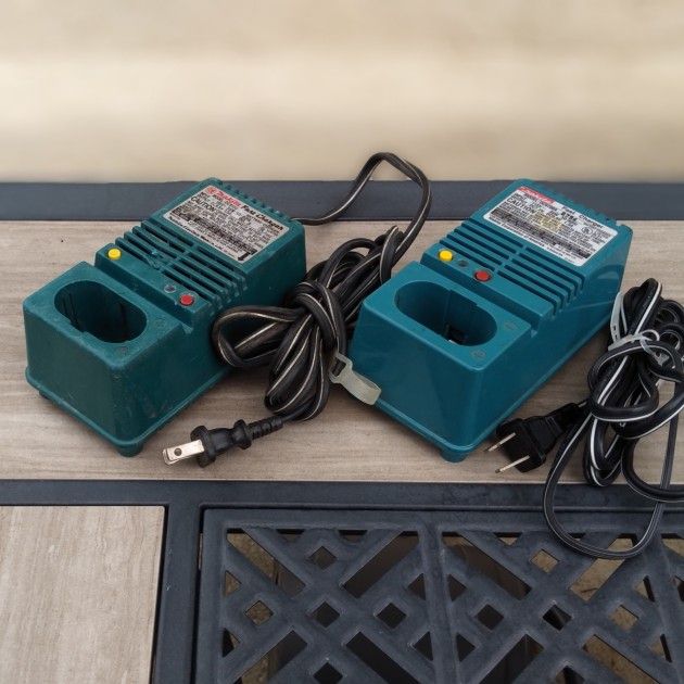 2 Makita Battery Chargers ~ Models: DC9700A & DC9100 (9.6v & to 9.6v) • Workshop Power Tools, Power Tool Battery Charger, Tools & Accessories for Sale in Burbank, - OfferUp