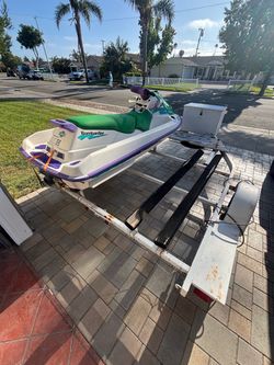 PWC Jet Ski trailer two ski