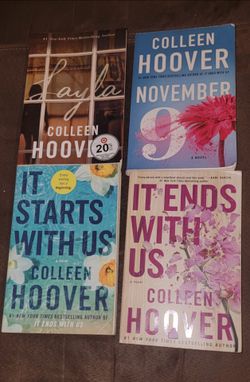 Colleen Hoover 4-Book Paperback Set