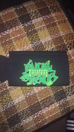Creature skateboards beer koozie