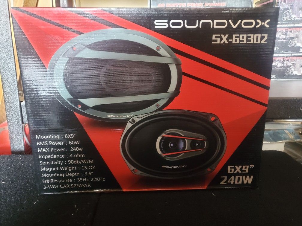 Soundvox 6x9 Door Speakers