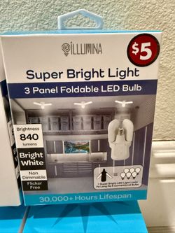 Super Bright Led Three Panel Bulbs