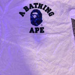 BAPE SHIRT SIZE LARGE