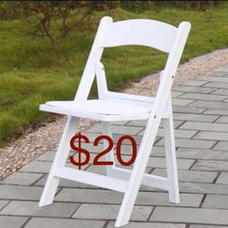 White Resin Wedding Folding Chairs Padded Banquet Event Fair Padded Restaurant Cafe Juice Bar Chairs Folding Stackable White Resin Church Hall Ceremon