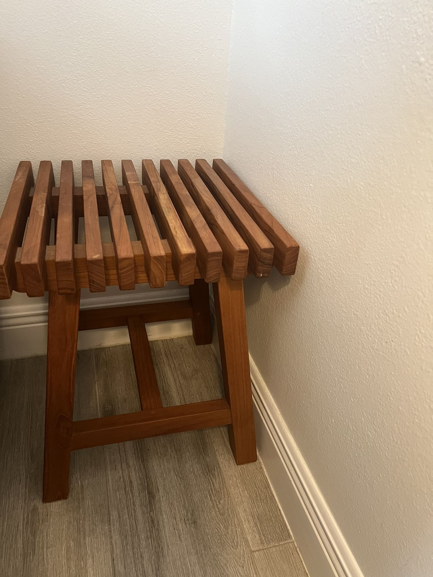 Small Bamboo Side Table 