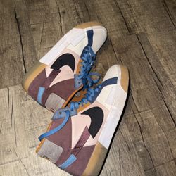 Size 8.5 - Nike Zoom Blazer Premium SB Mid Mosaic Pack - Dark Wine