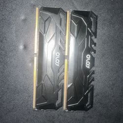 OLOy DDR4 RAM 64GB (2x32GB) Black Owl 3200 MHz CL16