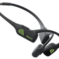 🎧 Klatre Open-Ear Bone Conduction Bluetooth Headphones (2023 Version) 🫒 Color: Olive