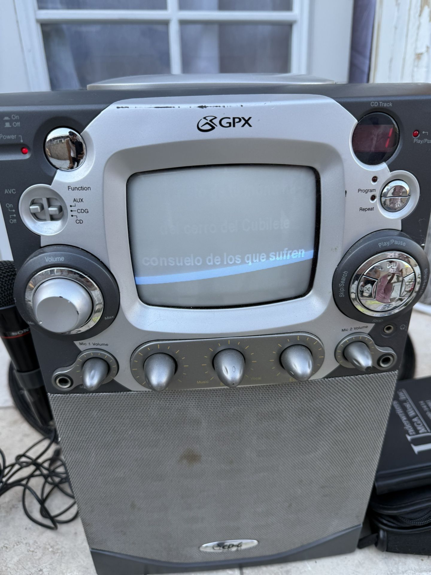 GPX Karaoke Machine