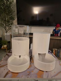 Dog Food and Drink Dispensers