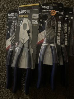 Klein and Milwaukee Pliers
