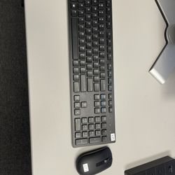 Wireless keyboard and mouse