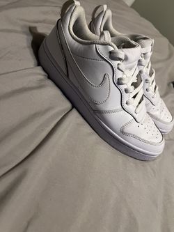 White Nike Court Vision
