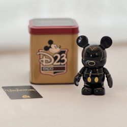 Disney Vinylmation 3" Mickey Mouse D23 EXPO 2009 Tin Limited Edition LE4800