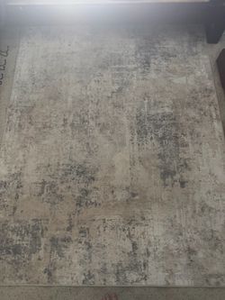 modern machine-made abstract area rug