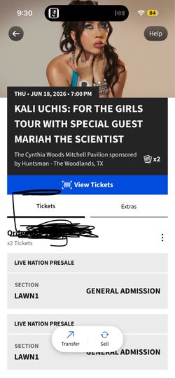 Kali uchis and Mariah the Scientist tickets at the woodlands Texas