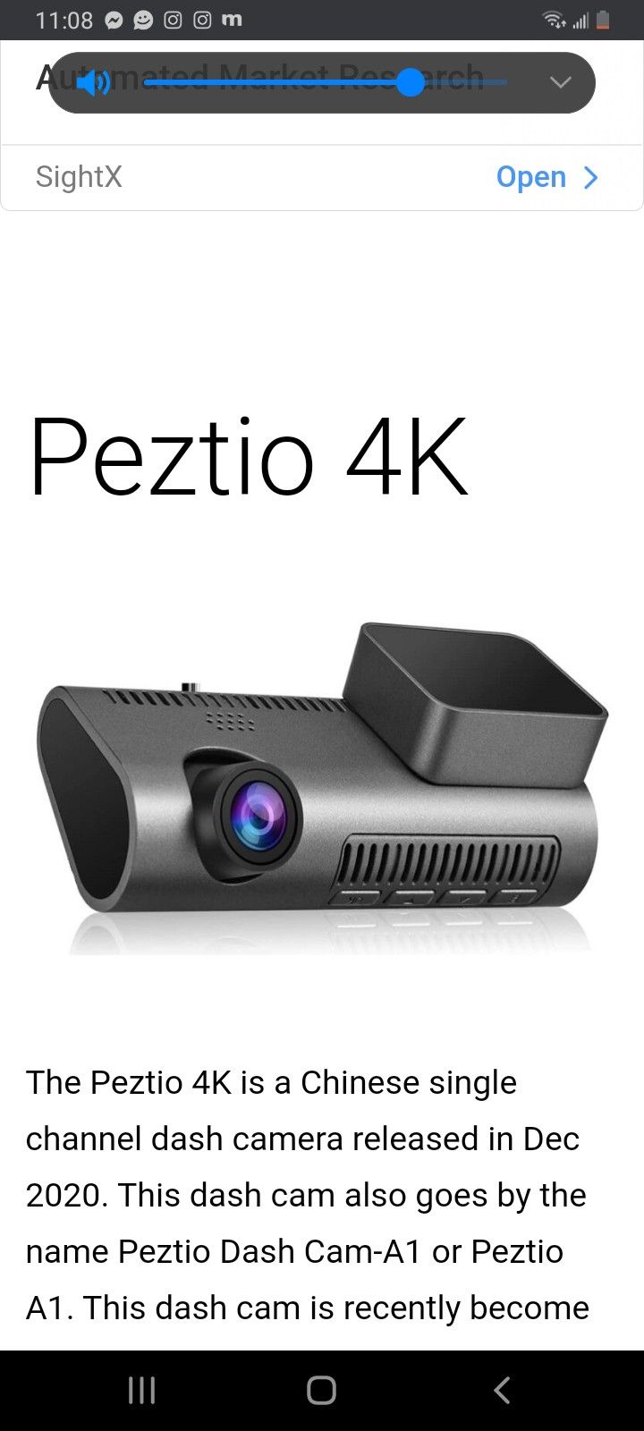 peztio a1 dash cam