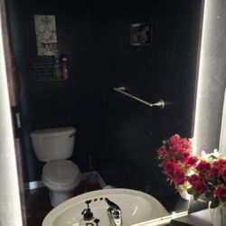 Touch-Sensor LED Lighted Vanity Mirror – Approx. 40" × 28"
