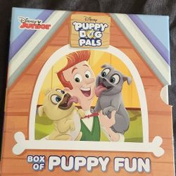 Disney Junior Puppy Dog Pals "Box of Puppy Fun" 5 Book Box Set Brand New