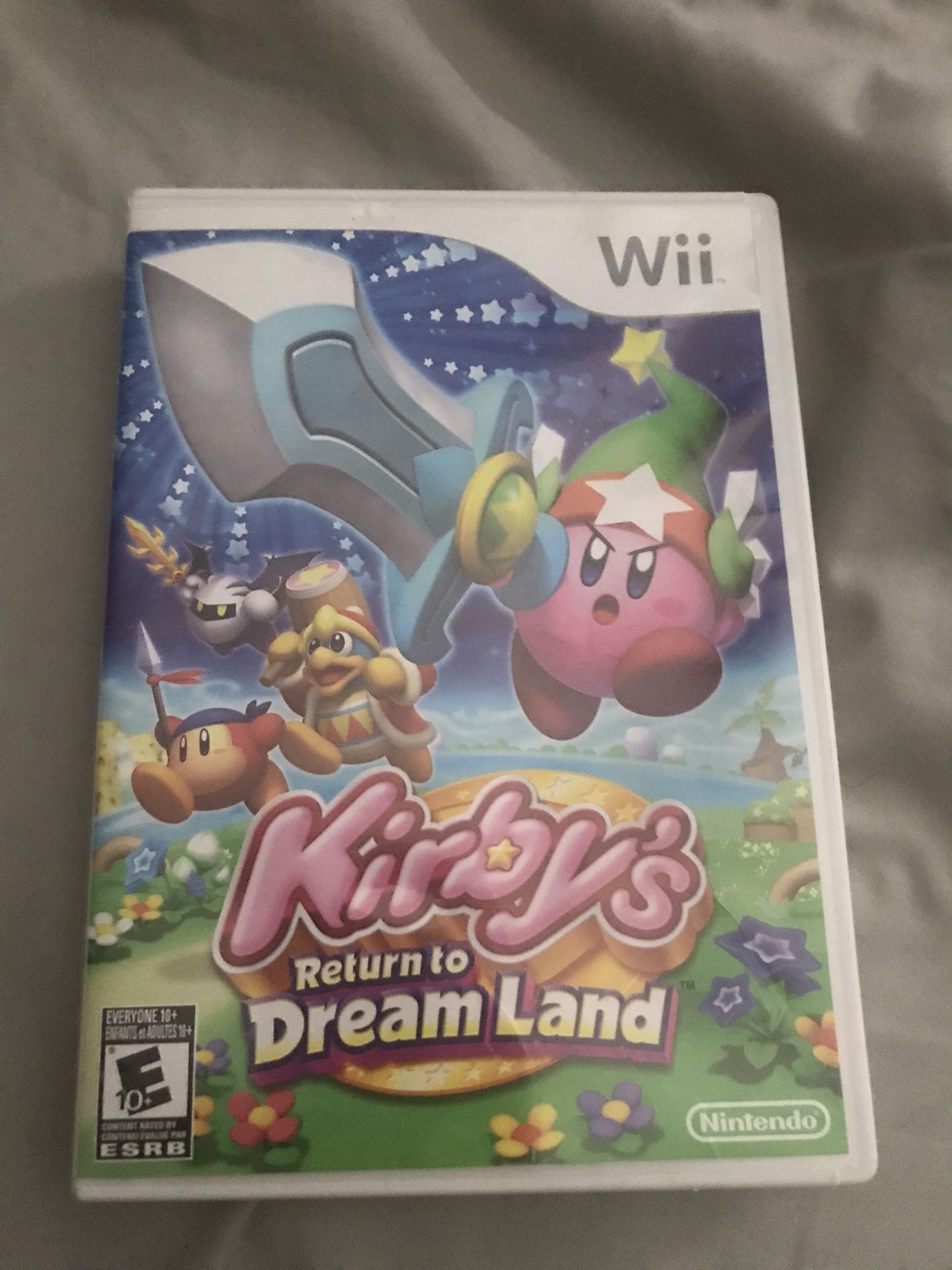 Lnew Nintendo Wii Kirbys Return To Dreamland game only $30 firm see all pictures