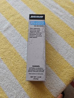 Quicksilver 86166Q1 Bellows Adhesive