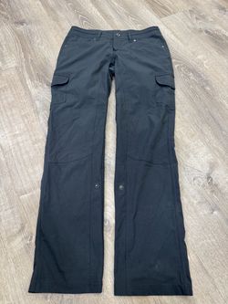Kuhl Splash Roll-Up Cargo Pants Women 6 Reg Dark Gray Hiking Outdoor
