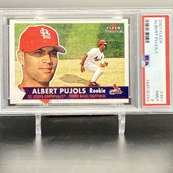 Albert Pujols Rookie Baseball Card