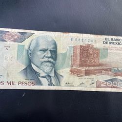 Billete Dé México😎