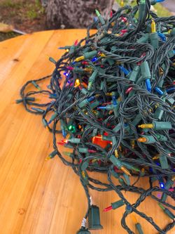 Tons of outdoor  Christmas lights