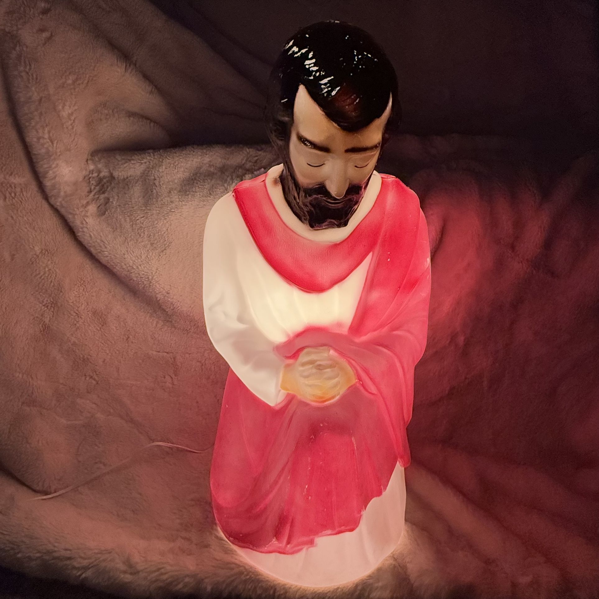 Nativity Blow Mold JOSEPH 27" Outdoor Christmas Yard Decor Empire