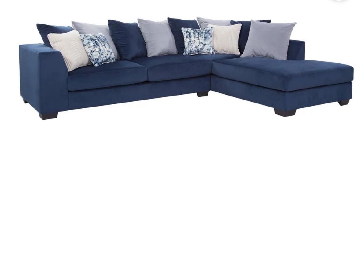 Navy Blue sectional