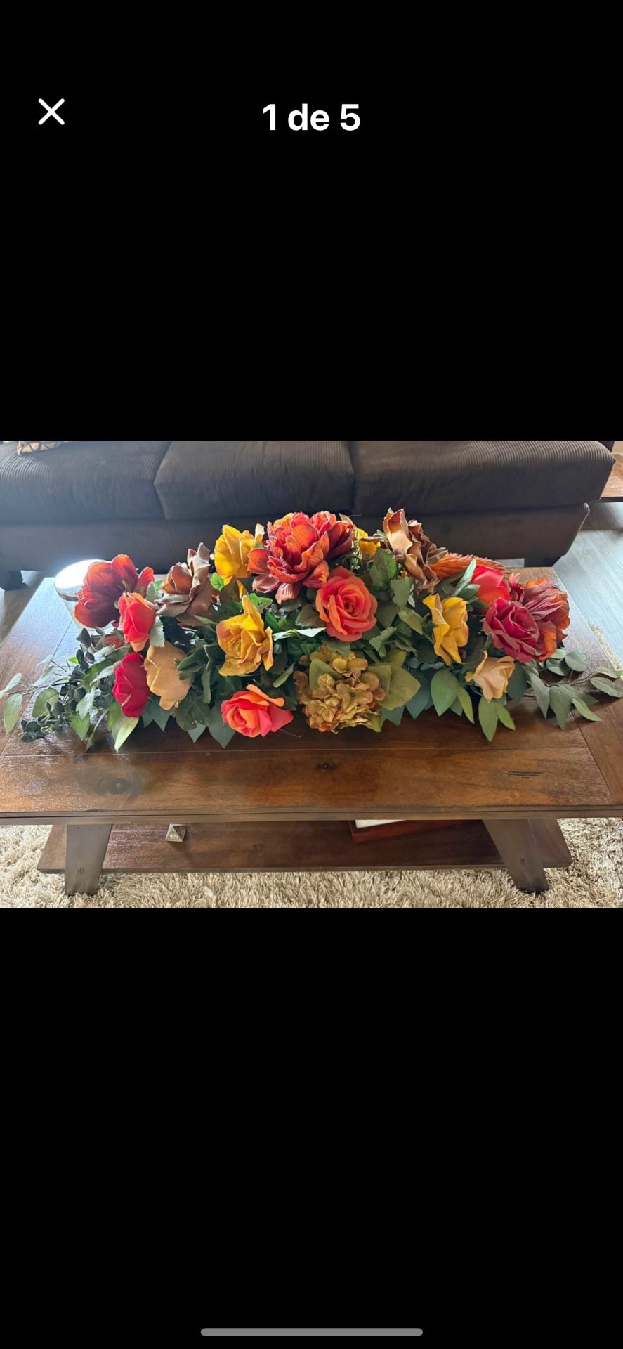 π Autumn-Themed Silk Floral Arrangement β $30