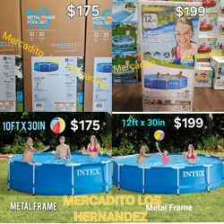 Intex Metal Frame 12ft x 30in Pools NEW  -