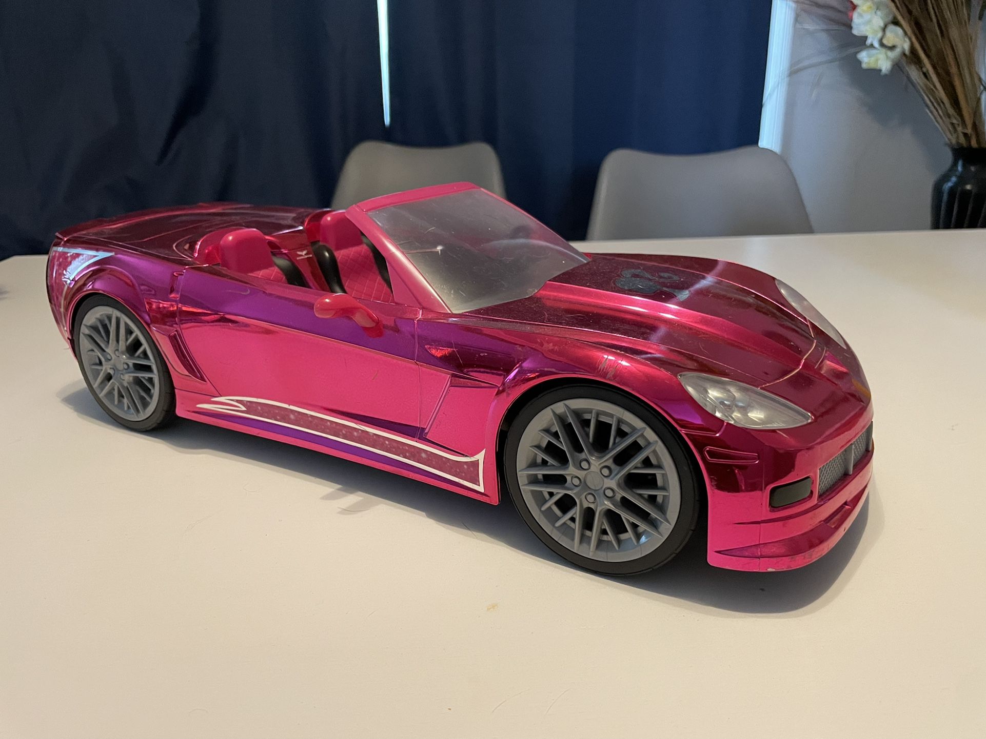 Chevrolet Corvette Barbie Red Corvette Rare Barbie Pink Metallic