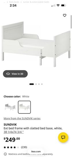 IKEA extendable bed