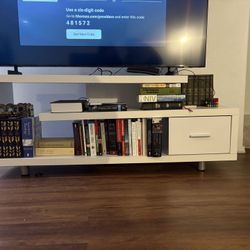 White Entertainment Center 