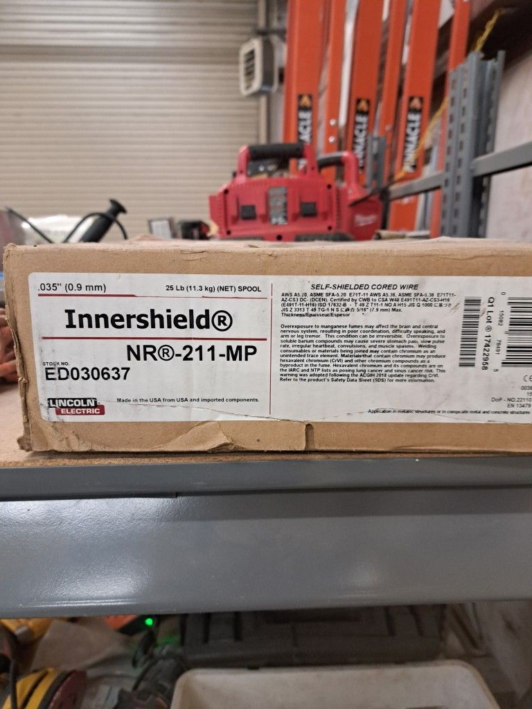 Welding Wire Innershield 25 Lb  Nr-211 Mp